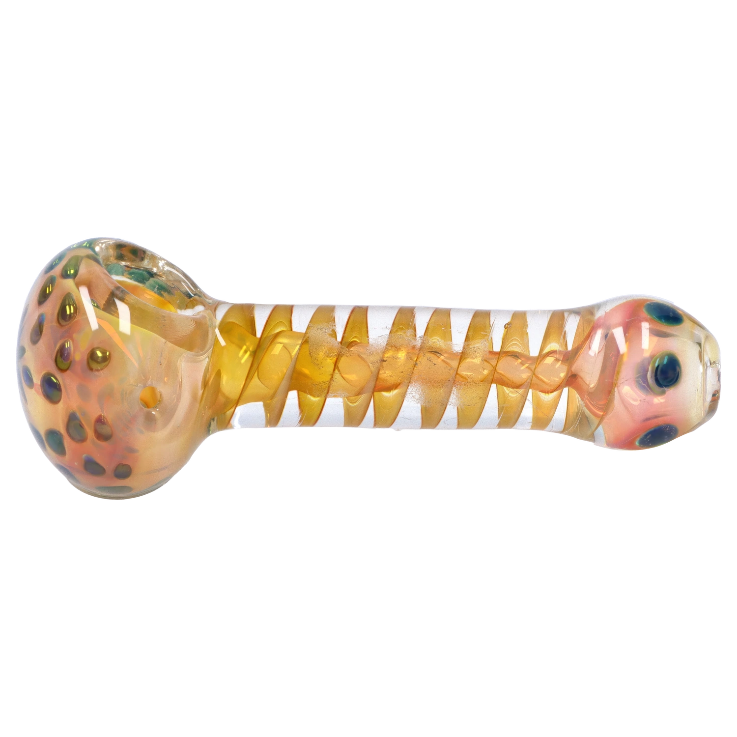GC Swirly Speckled Spoon Pipe