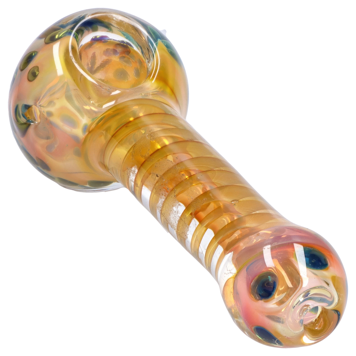 GC Swirly Speckled Spoon Pipe