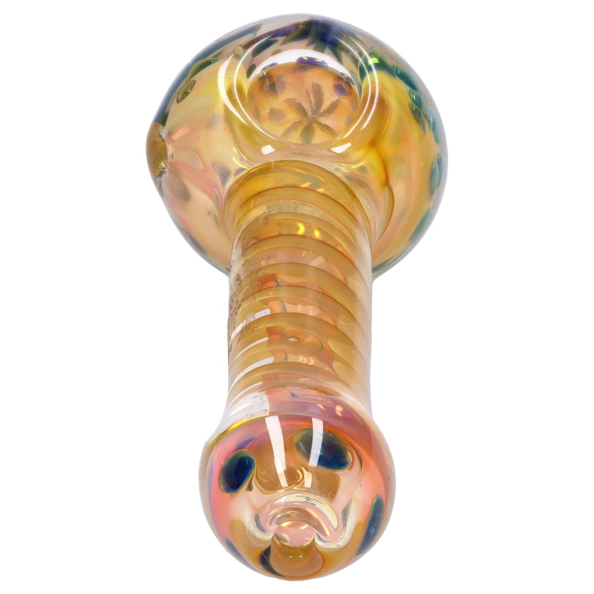 GC Swirly Speckled Spoon Pipe
