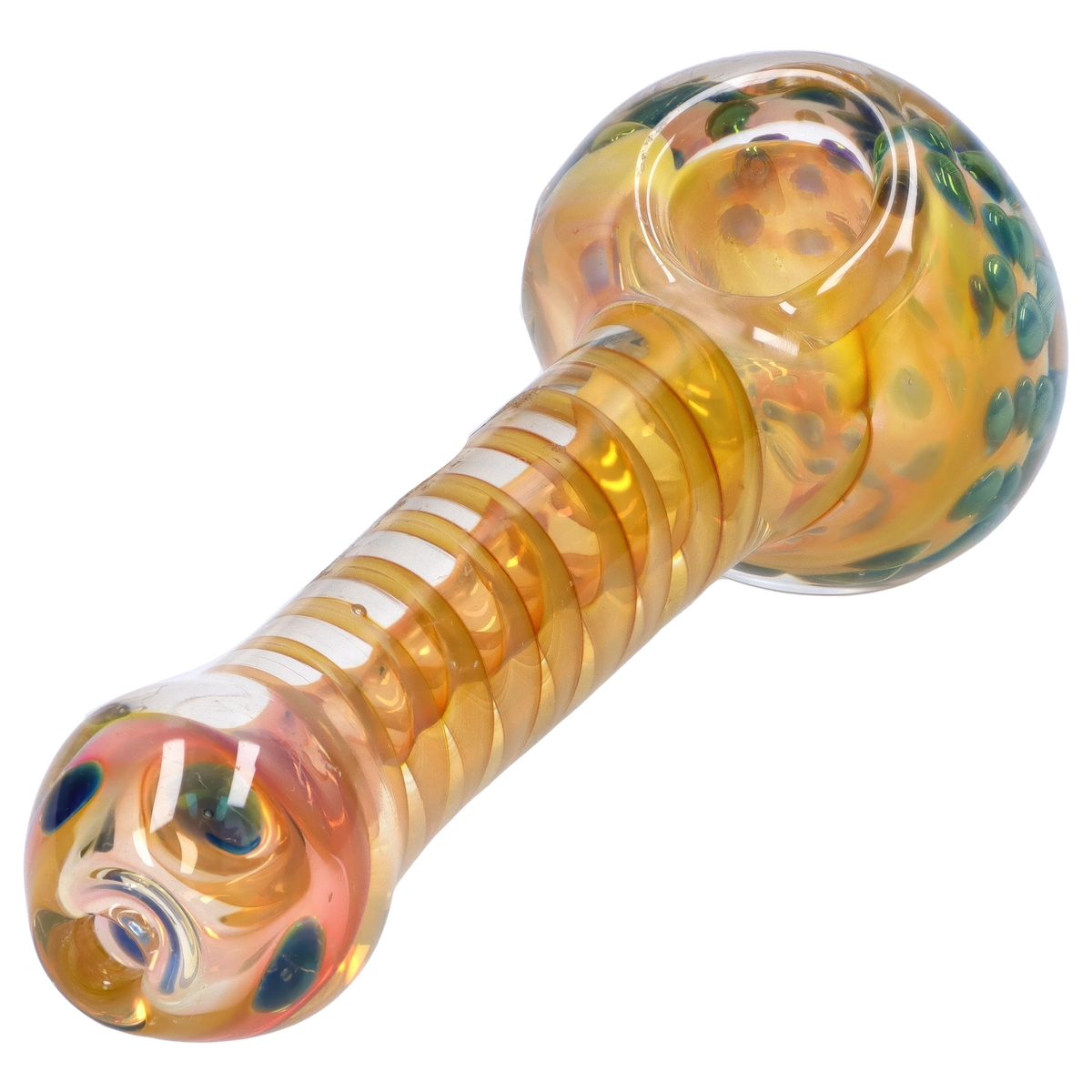 GC Swirly Speckled Spoon Pipe
