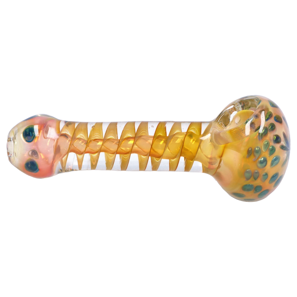 GC Swirly Speckled Spoon Pipe