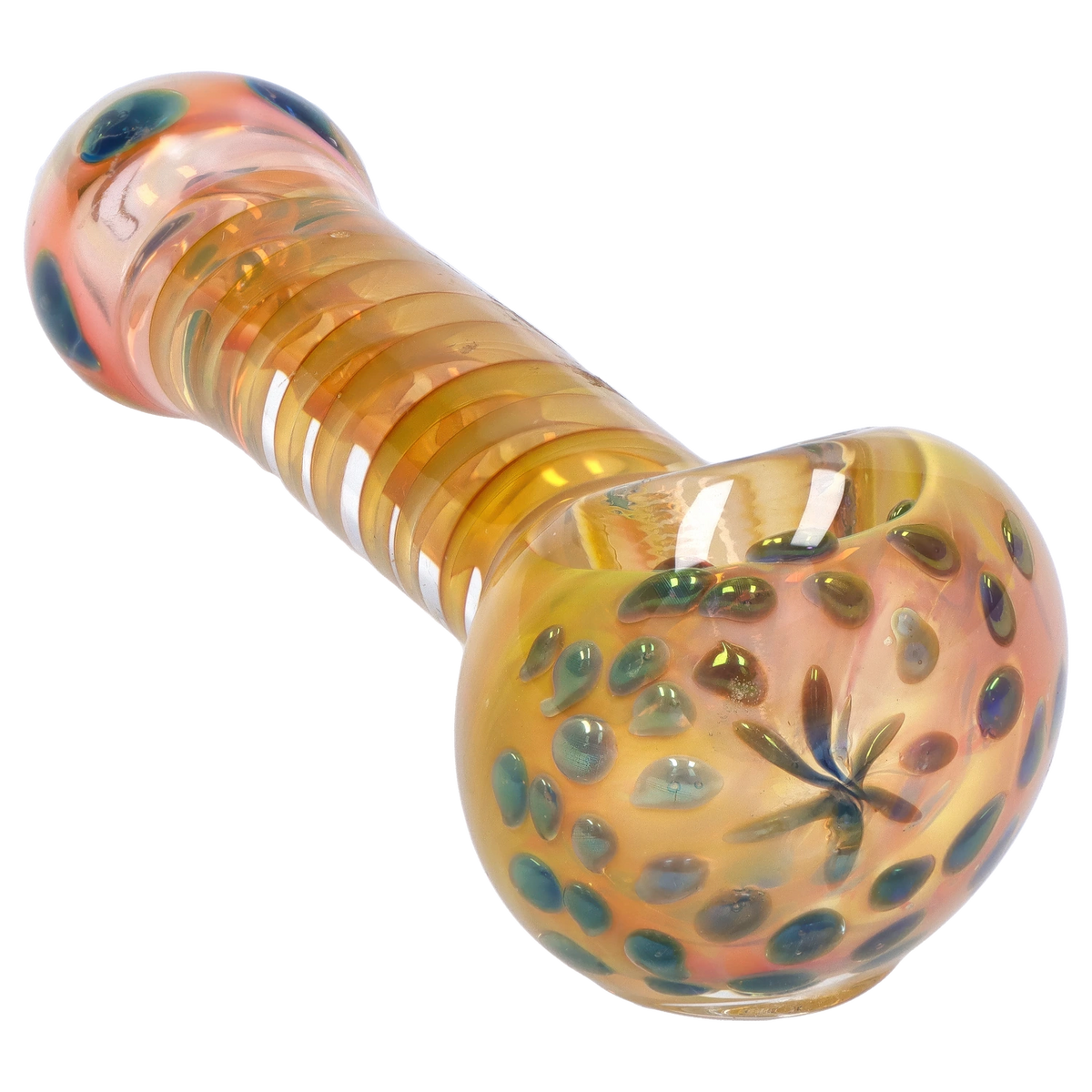GC Swirly Speckled Spoon Pipe