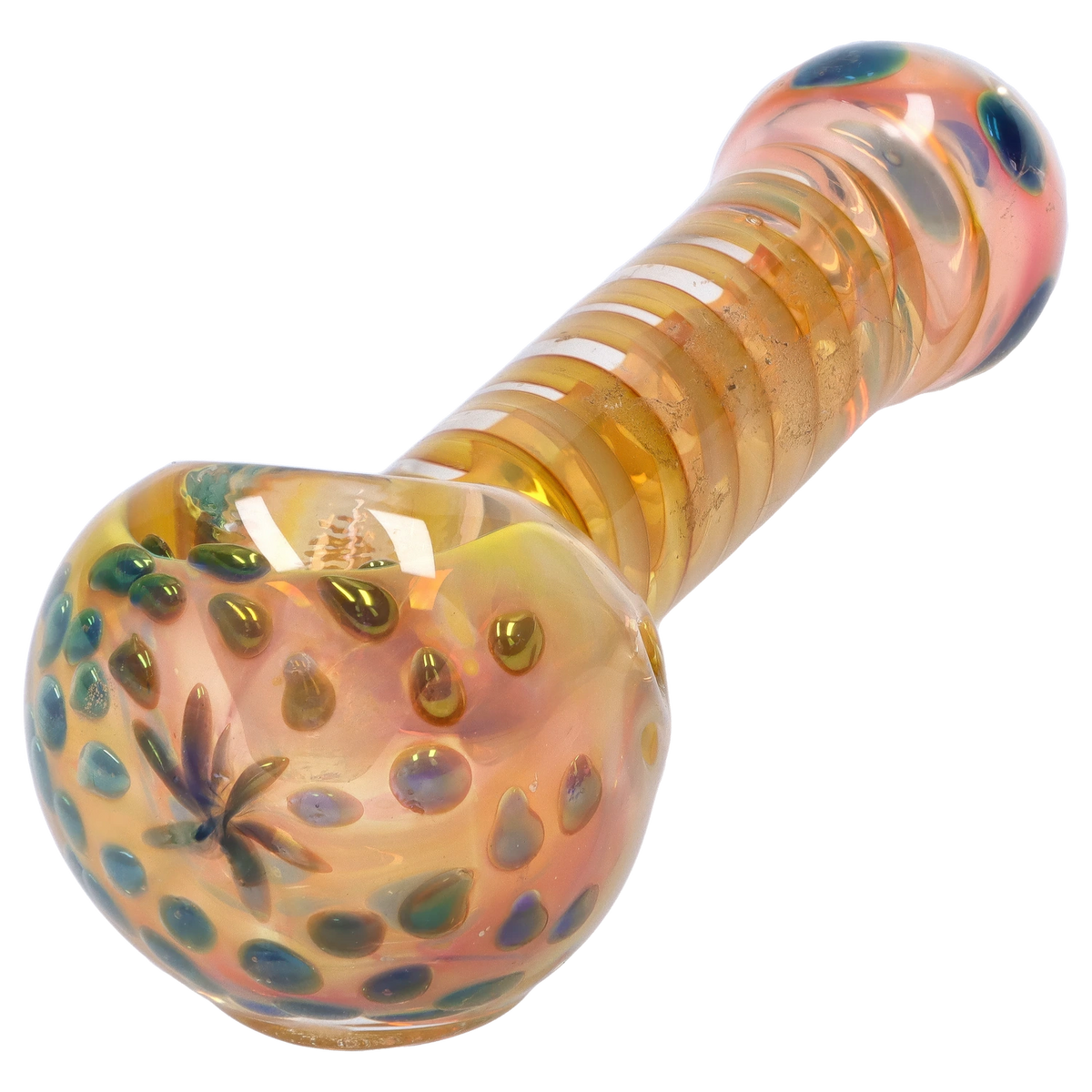 GC Swirly Speckled Spoon Pipe
