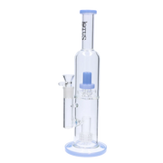 Lotus Dual Perc with Colour Accents Bong - 15 in.