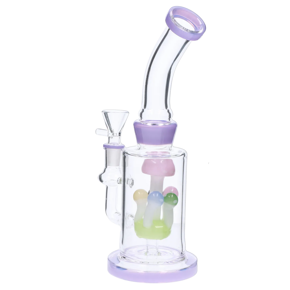 GC Multi-Mushroom Perc Bong - 9 in.