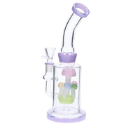 GC Multi-Mushroom Perc Bong - 9 in.