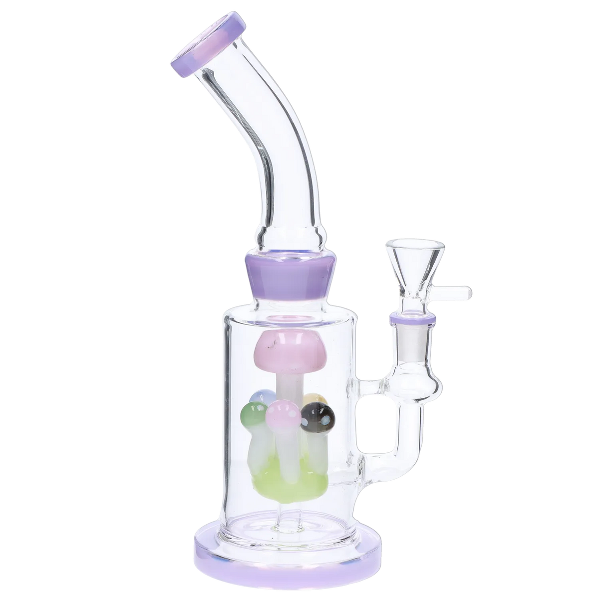 GC Multi-Mushroom Perc Bong - 9 in.