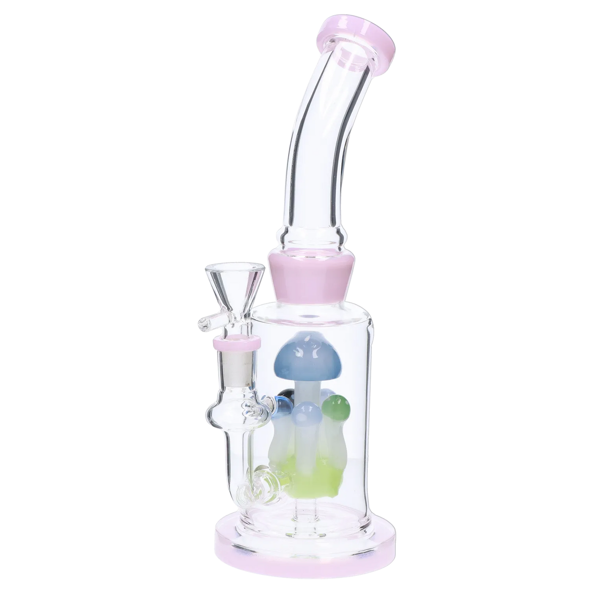 GC Multi-Mushroom Perc Bong - 9 in.