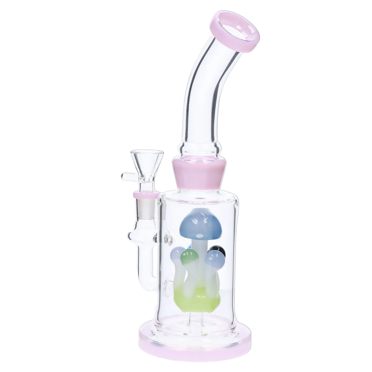 GC Multi-Mushroom Perc Bong - 9 in.