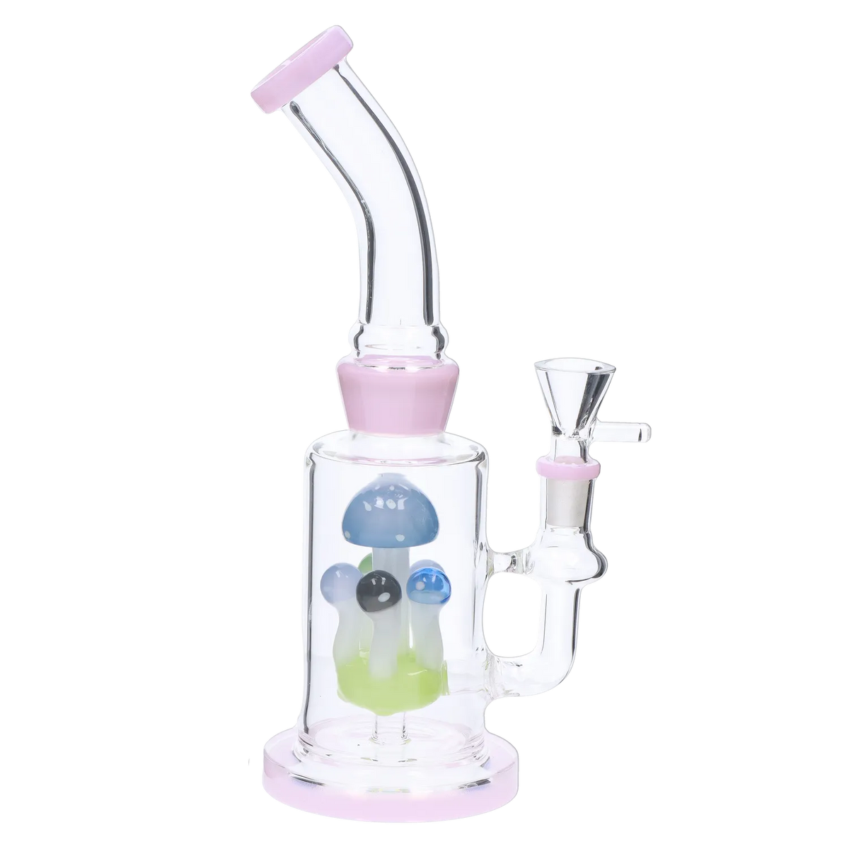 GC Multi-Mushroom Perc Bong - 9 in.