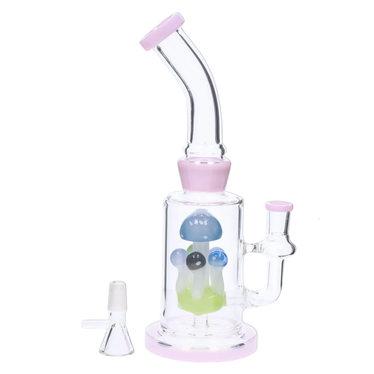 GC Multi-Mushroom Perc Bong - 9 in.