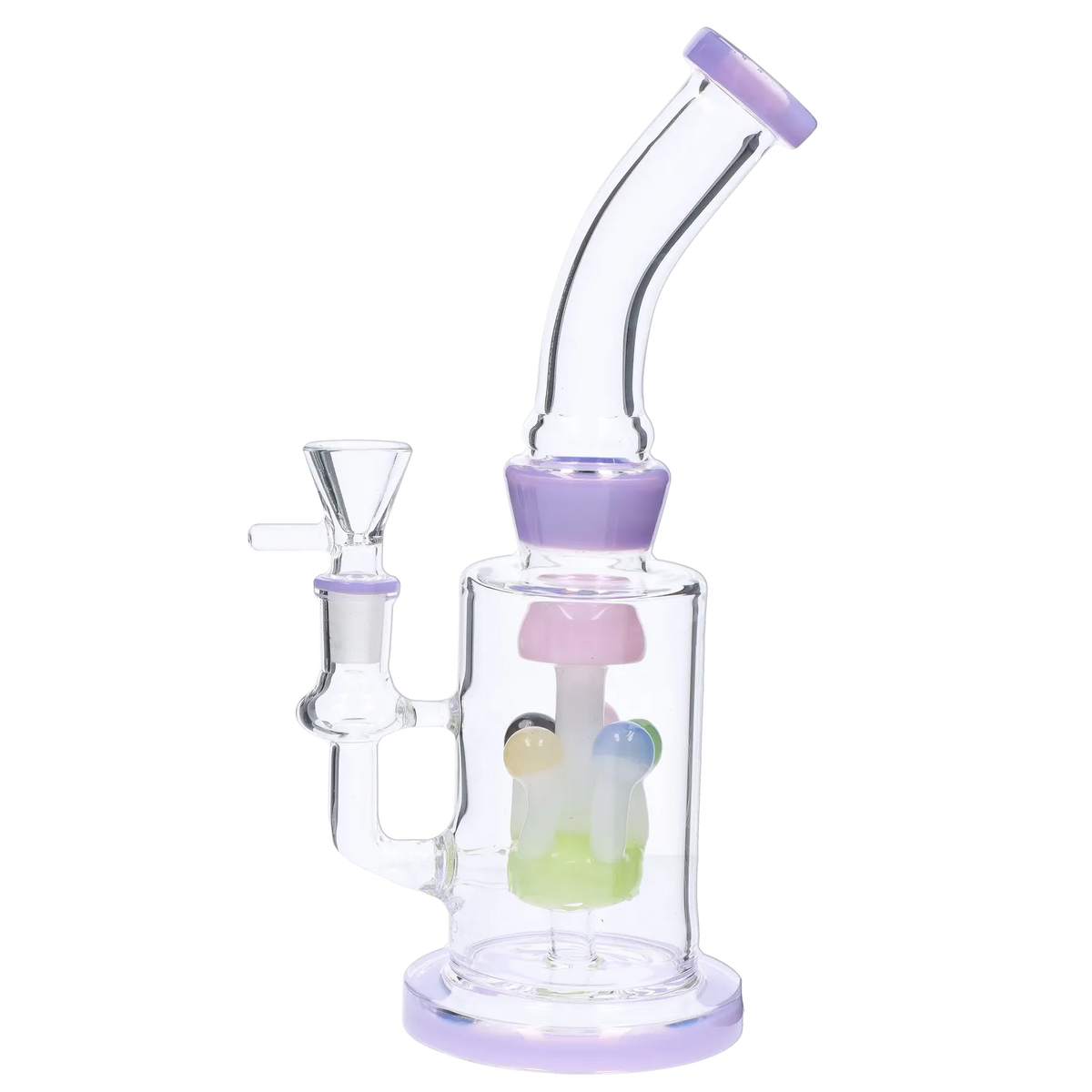 GC Multi-Mushroom Perc Bong - 9 in.
