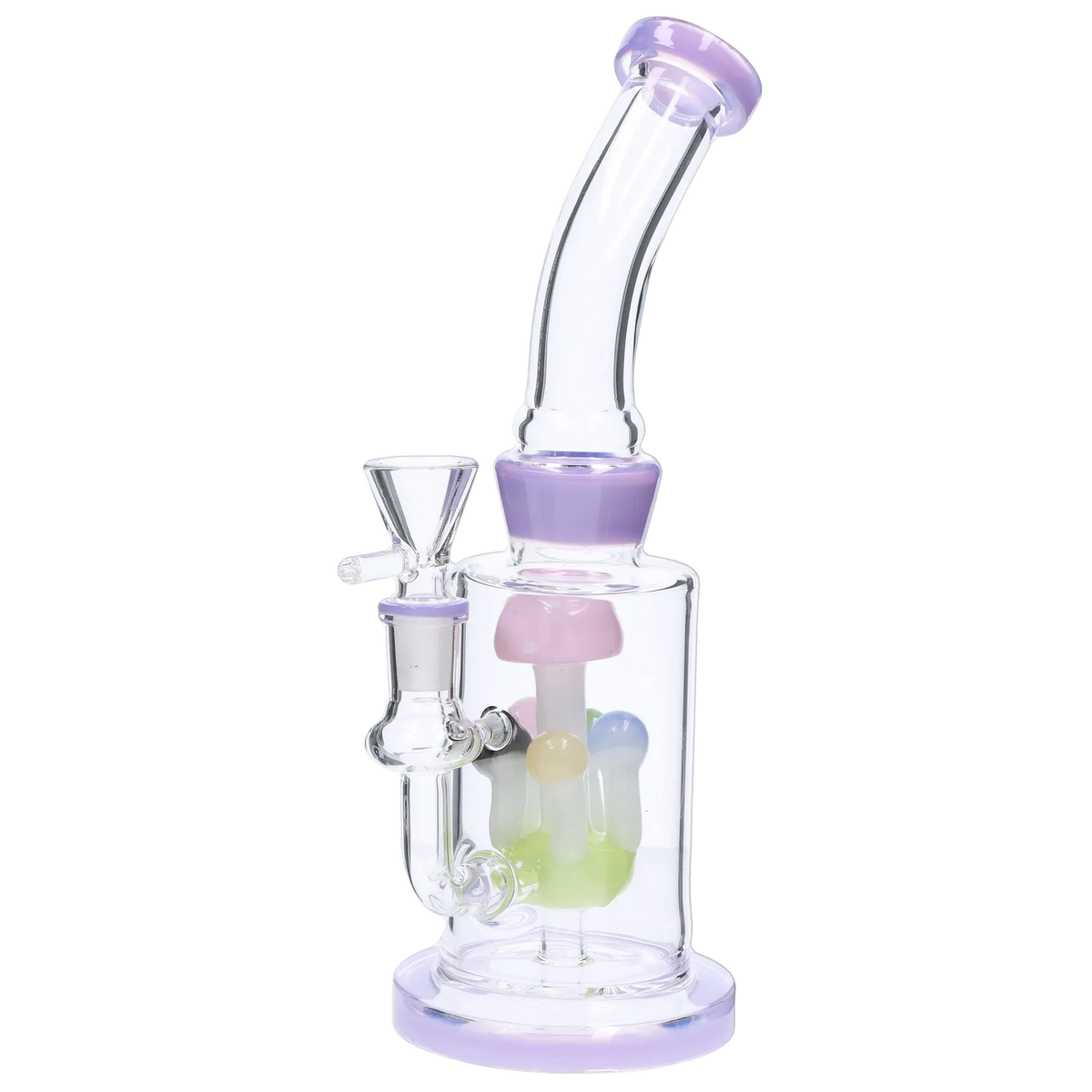 GC Multi-Mushroom Perc Bong - 9 in.