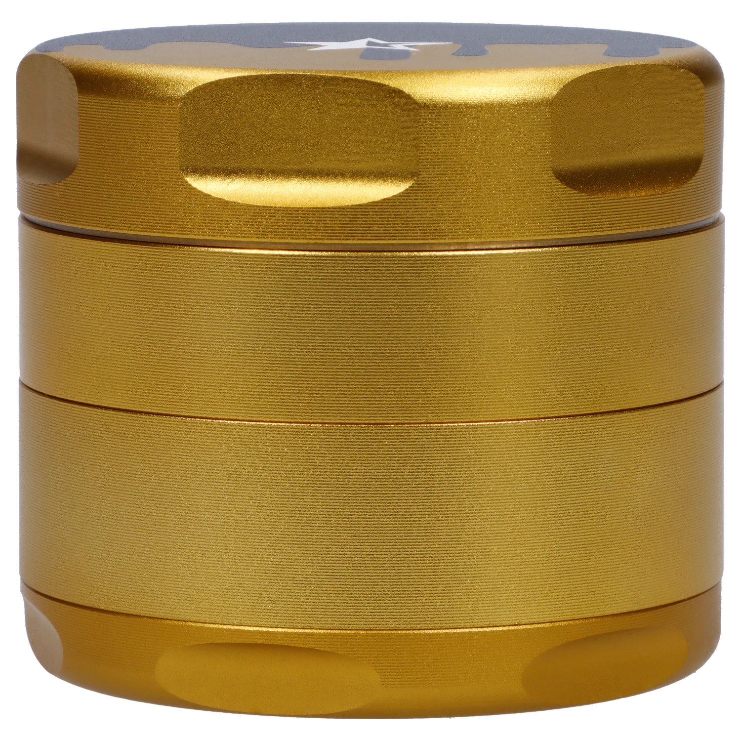 Famous Design-Surrender Aluminum 3 Stage Grinder-Gold