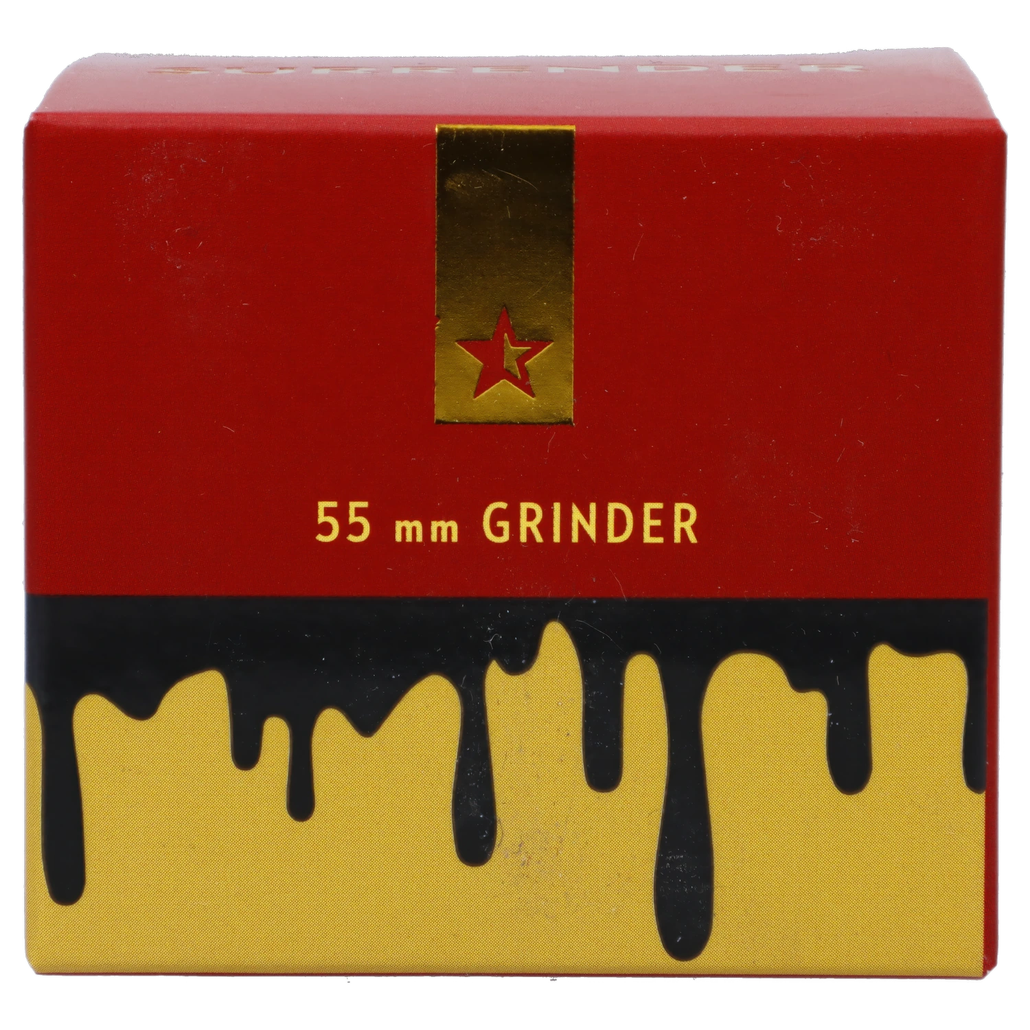 Famous Design-Surrender Aluminum 3 Stage Grinder-Gold
