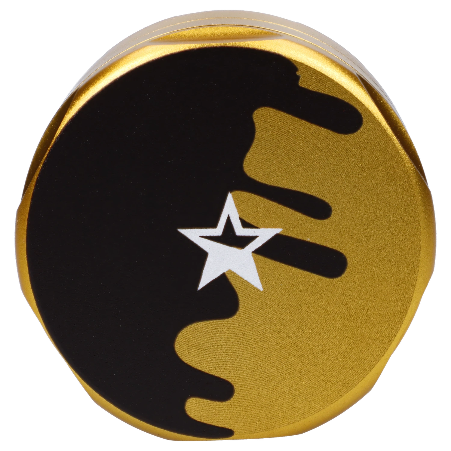 Famous Design-Surrender Aluminum 3 Stage Grinder-Gold