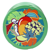 Cabana Cannabis Co. 3-Stage Grinder Parasol Green