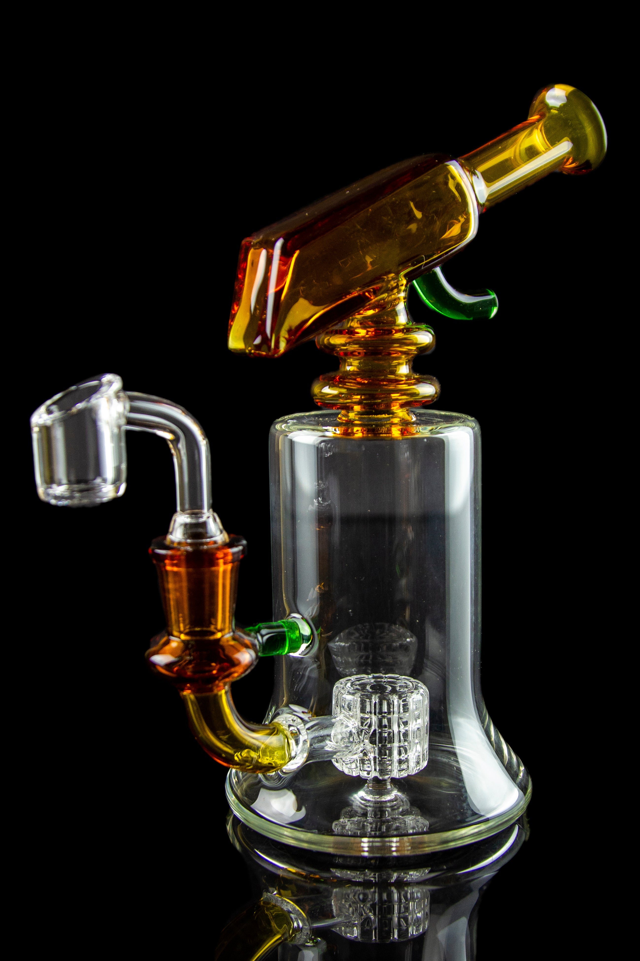 The Squirt Gun Dab Rig with Quartz Banger