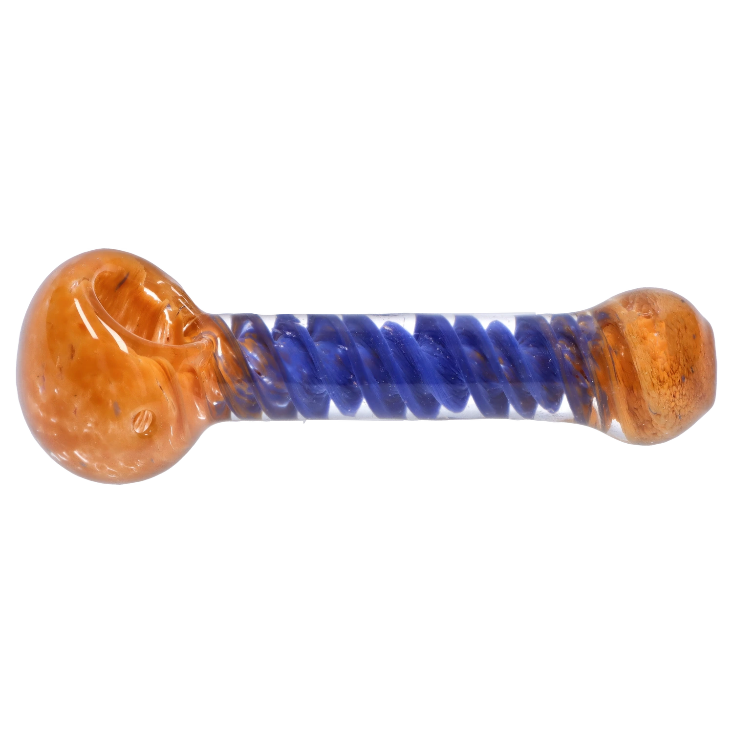 GC Frit Spiral Spoon Pipe - 4.5 in.