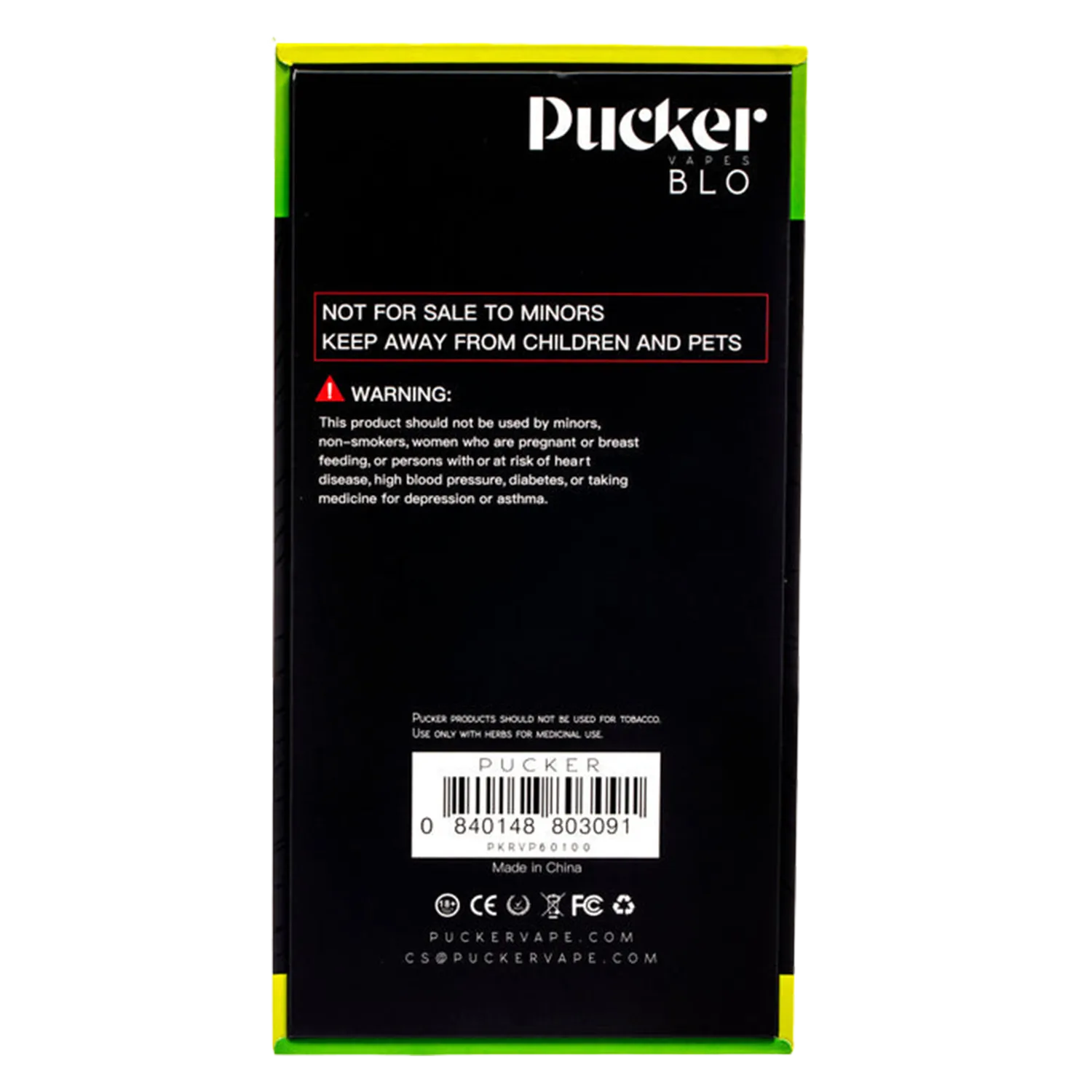 Pucker Blo Dry Smoking  Vaporizer