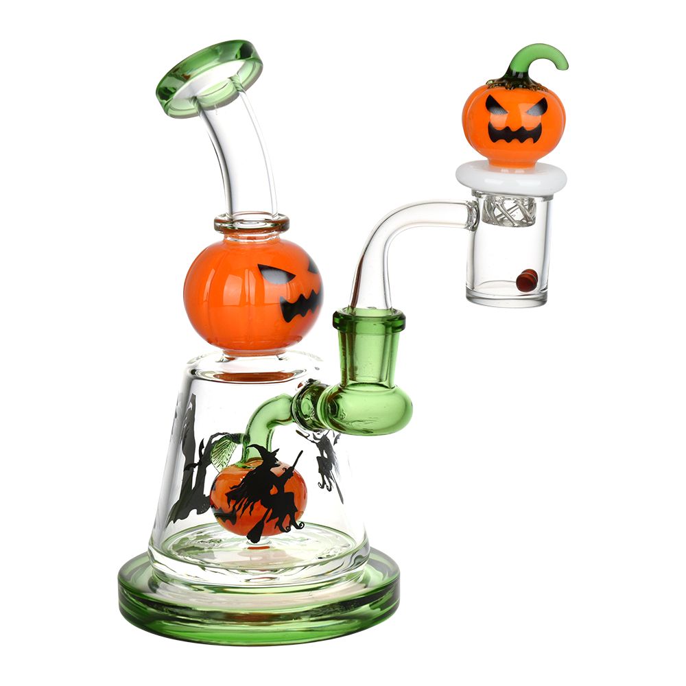 Halloween Ball Glass Dab Rig Set