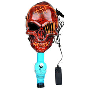 Scary Skull Light Up Gas Mask