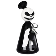 Nightmarish Silicone on Glass Water Pipe - 7.25" / 14mm F