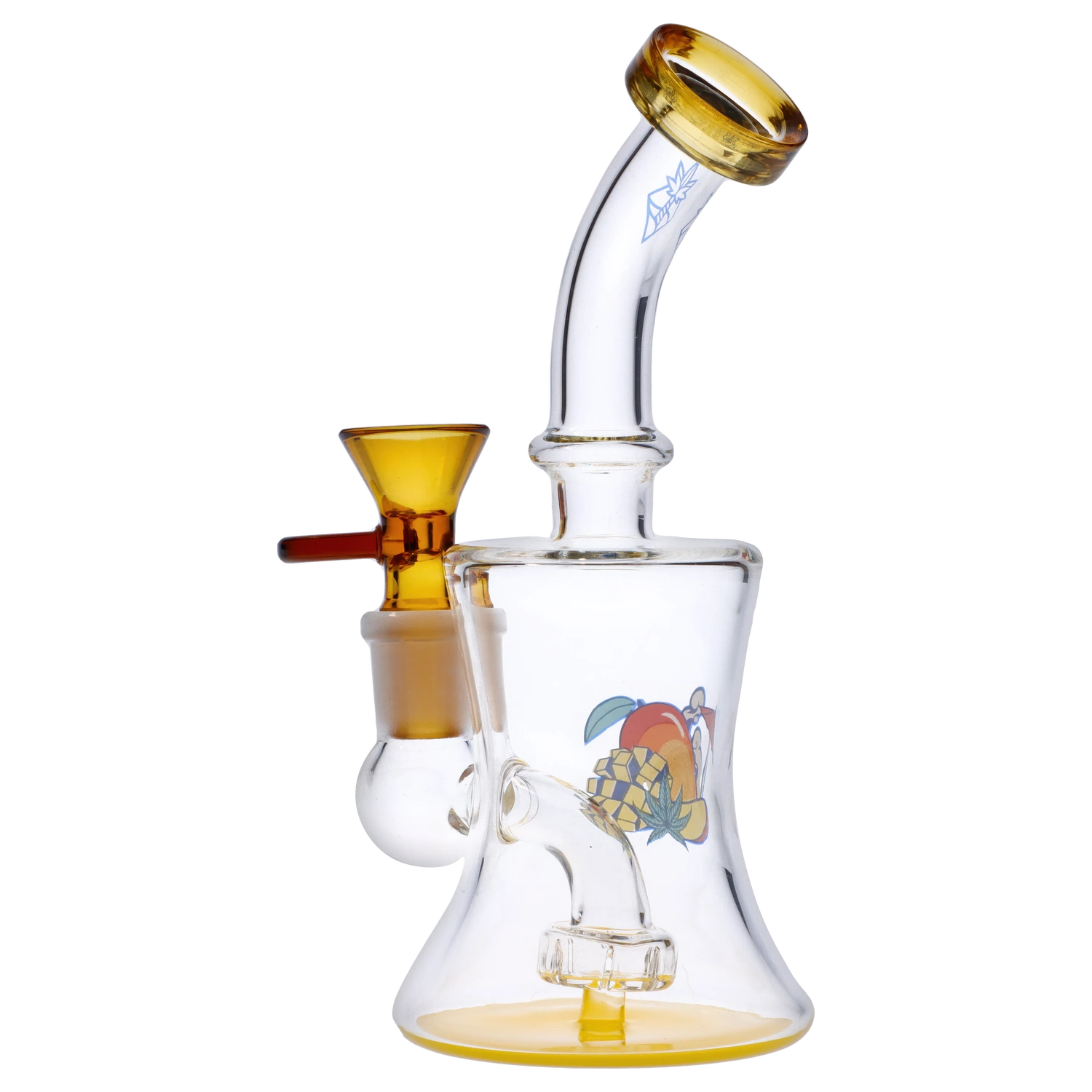 Cabana Cannabis Co. Ahoy Dab Rig Yellow - 6in