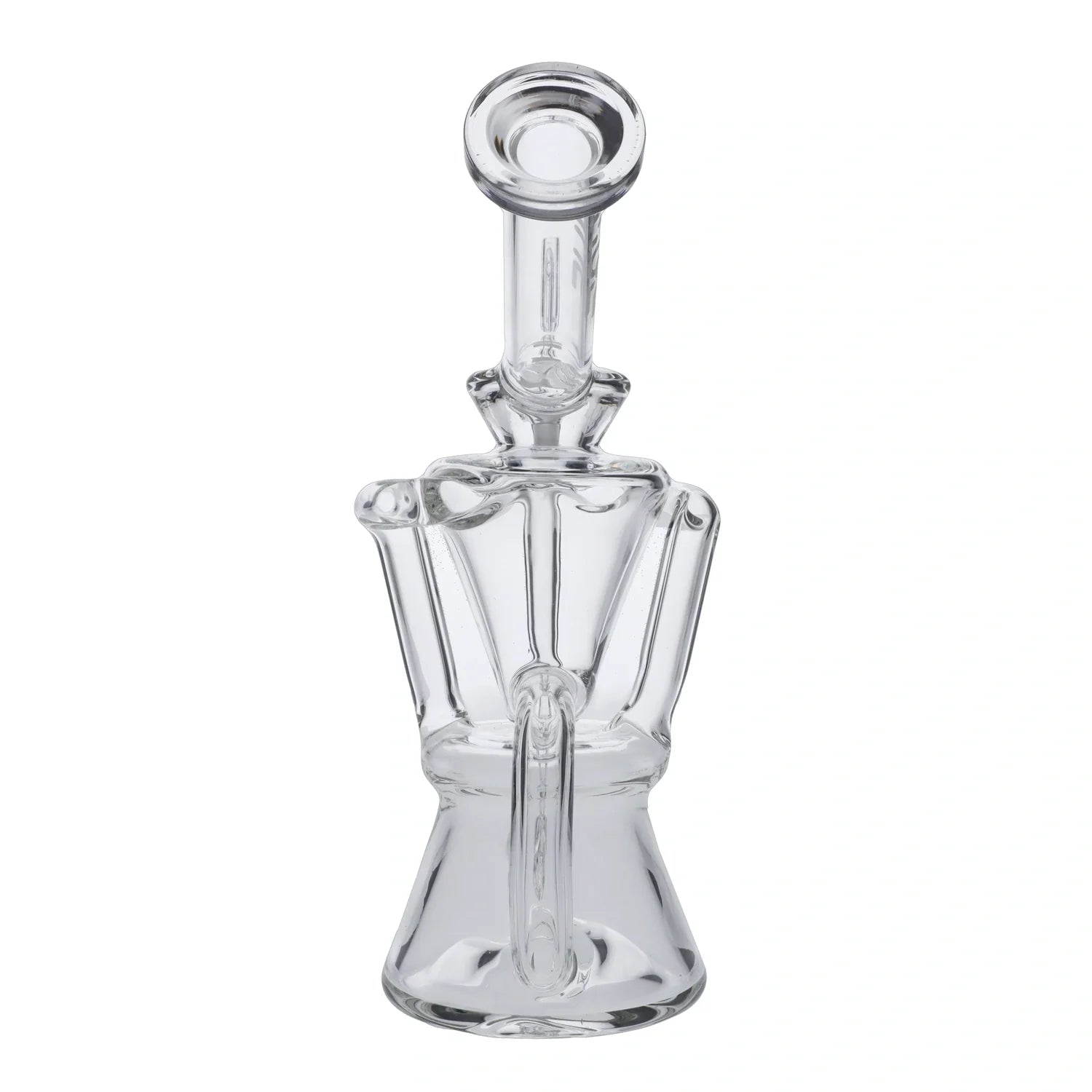 Hue - Hourglass Dab Rig Clear - 7.5"