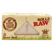 RAW - King Size Slim 5 Meter Paper Roll - Organic Hemp
