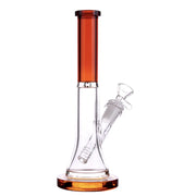 GC Slim Beaker with Colored Accents Bong - 10 in.