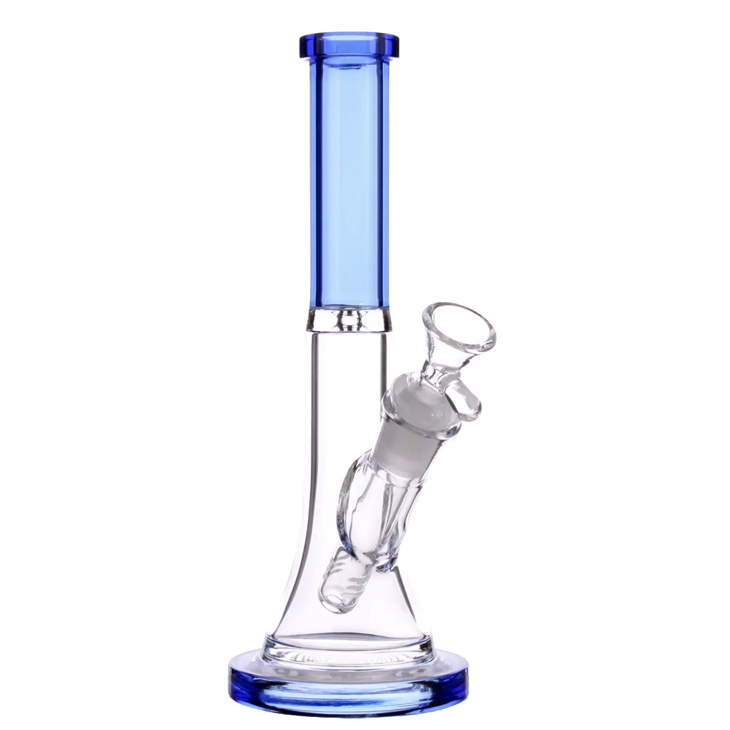 GC Slim Beaker with Colored Accents Bong - 10 in.