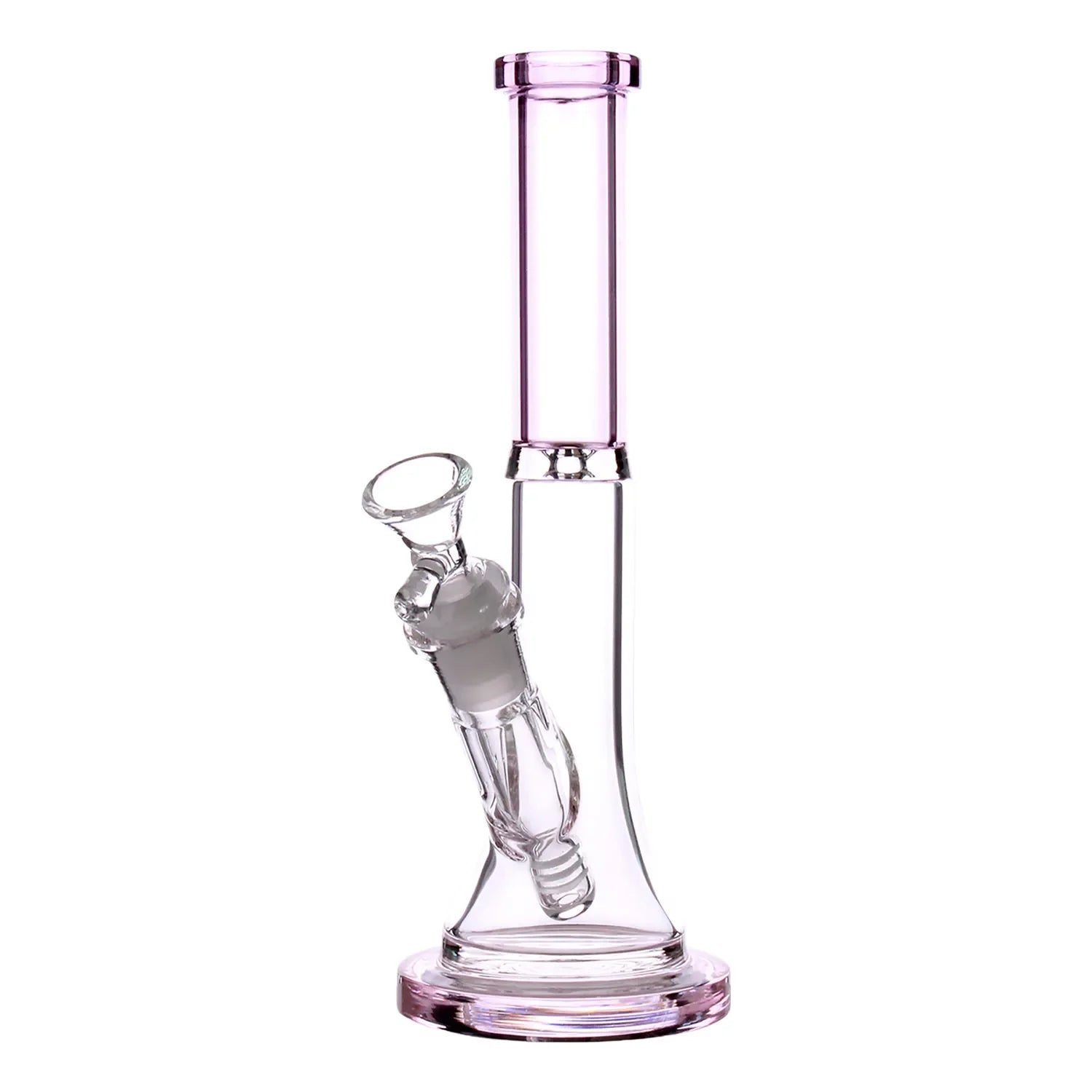 GC Slim Beaker with Colored Accents Bong - 10 in.