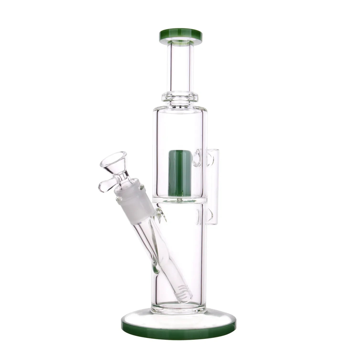 GC Straight Tube with Perc & Handle Bong - 11 in.