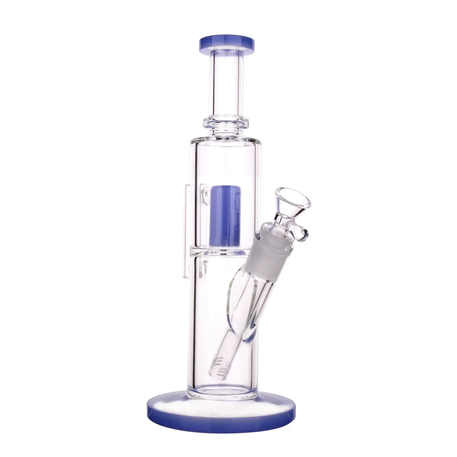 GC Straight Tube with Perc & Handle Bong - 11 in.