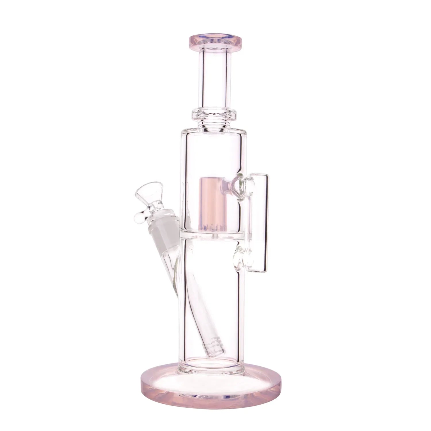 GC Straight Tube with Perc & Handle Bong - 11 in.