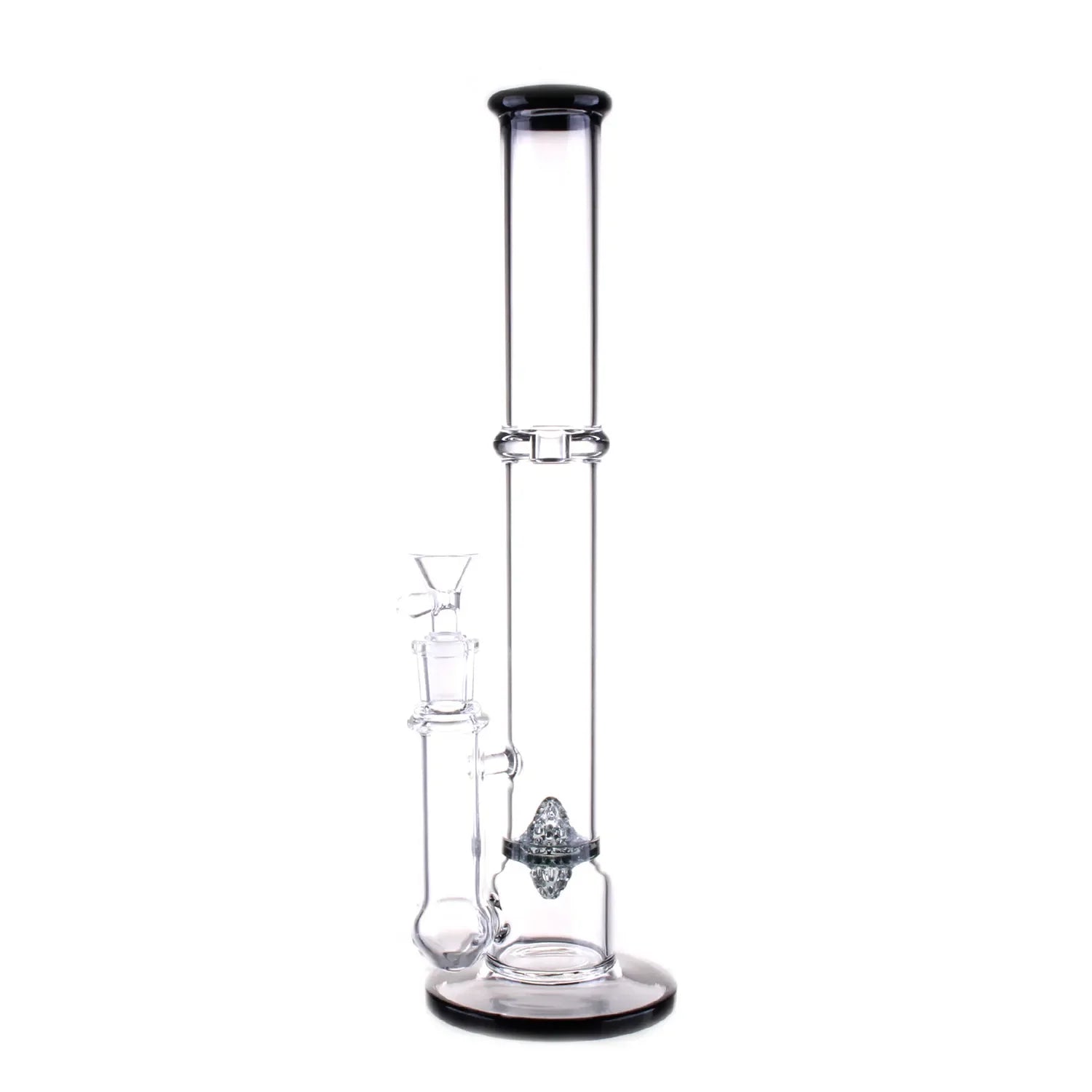 GC Straight Tube with Perc Bong - 13.5 in.