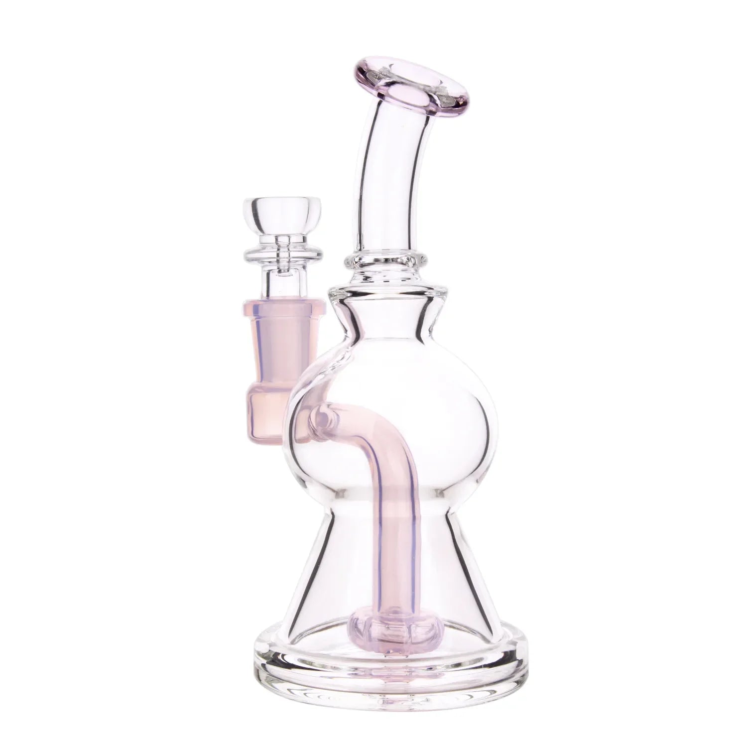 GC Color Showerhead Perc Dual Use Bong - 6.3 in.