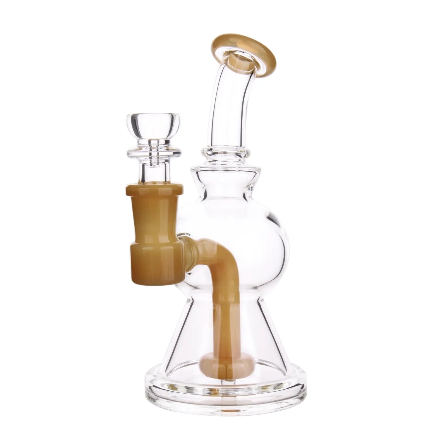 GC Color Showerhead Perc Dual Use Bong - 6.3 in.