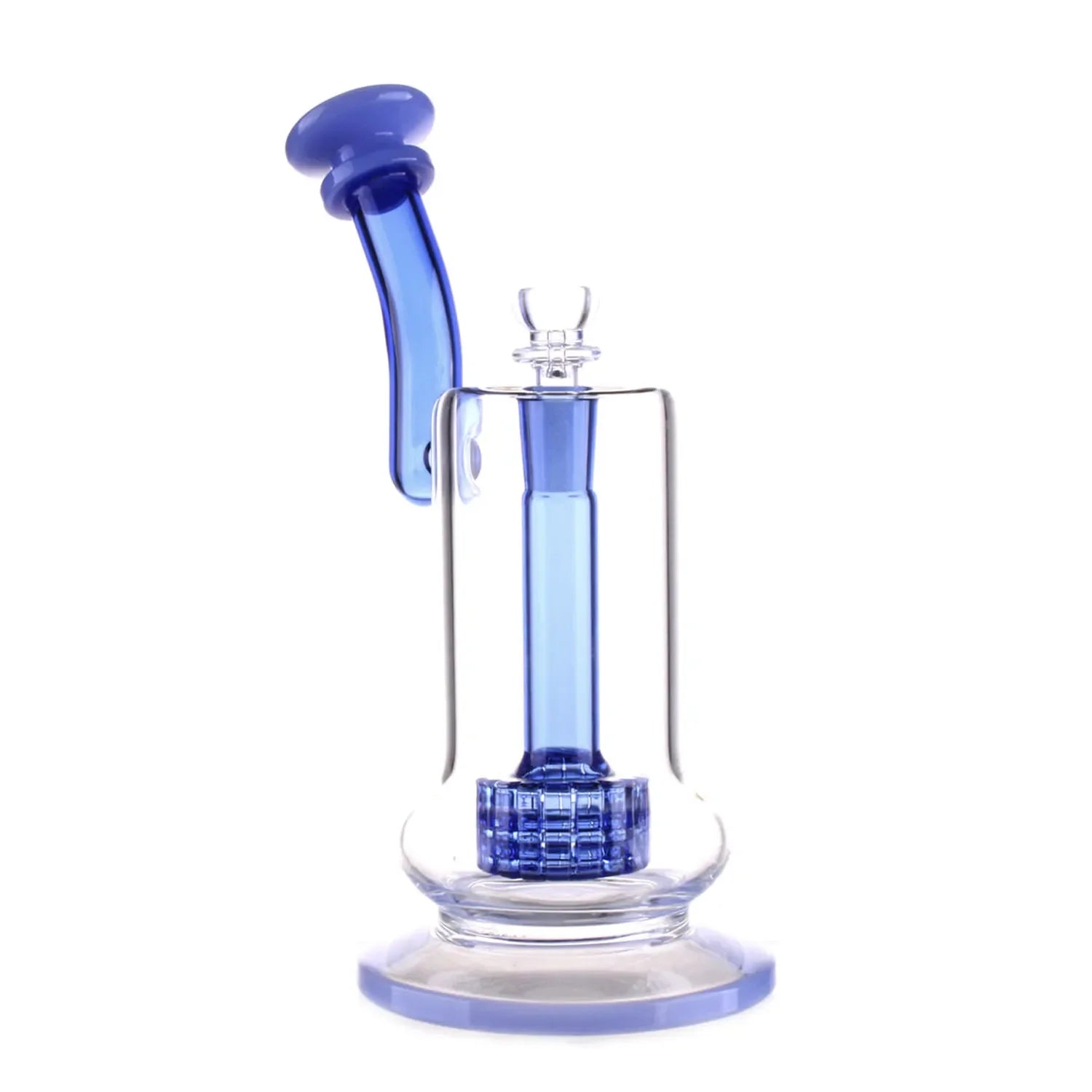 GC Bent Neck Matrix Perc Bubbler Bong - 9 in.