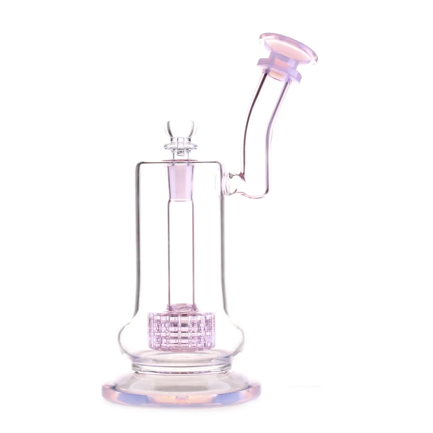 GC Bent Neck Matrix Perc Bubbler Bong - 9 in.