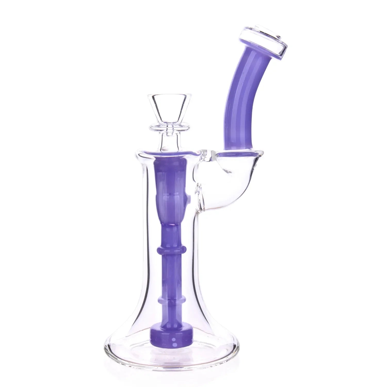GC Colored Perc Bubbler Bong - 7.5 in.