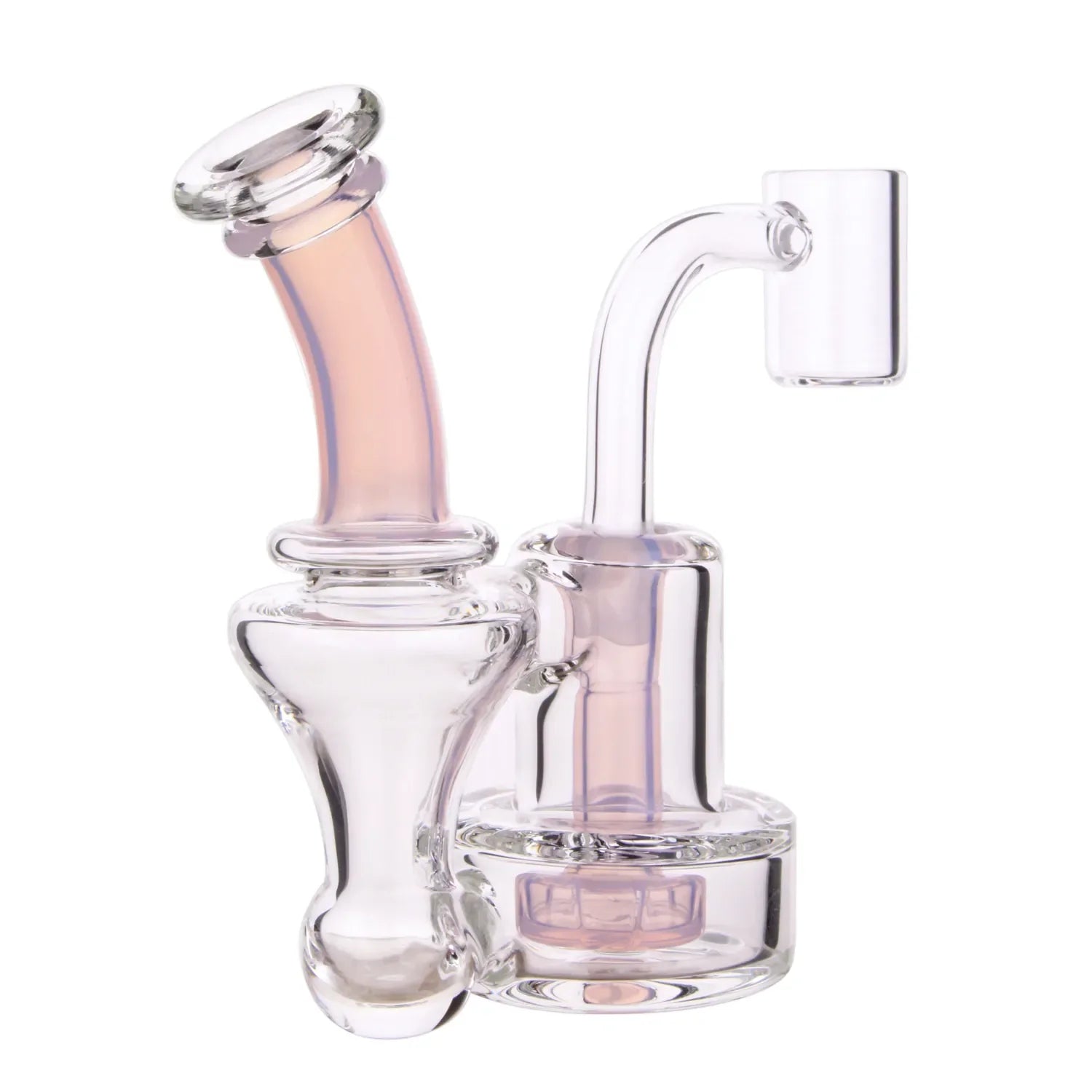 GC Mini Showerhead Dual - Use Bong - 4.8 in.