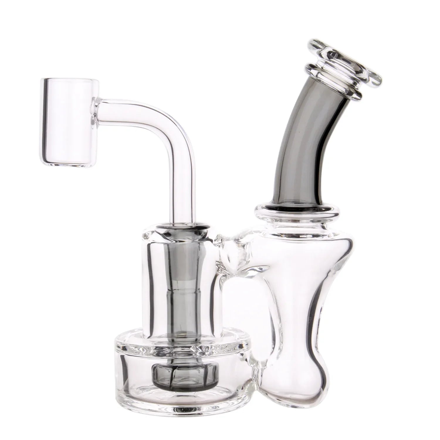 GC Mini Showerhead Dual - Use Bong - 4.8 in.