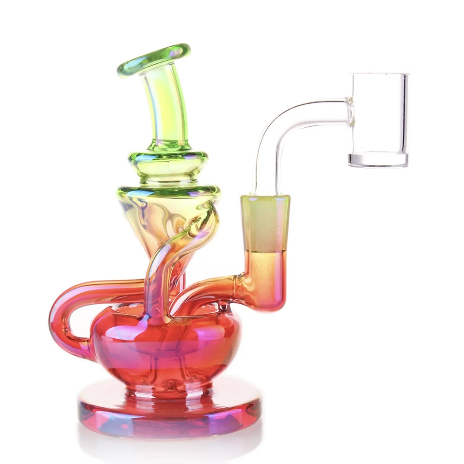 GC Swirly Recycler Dab Rig - 5.5 in.