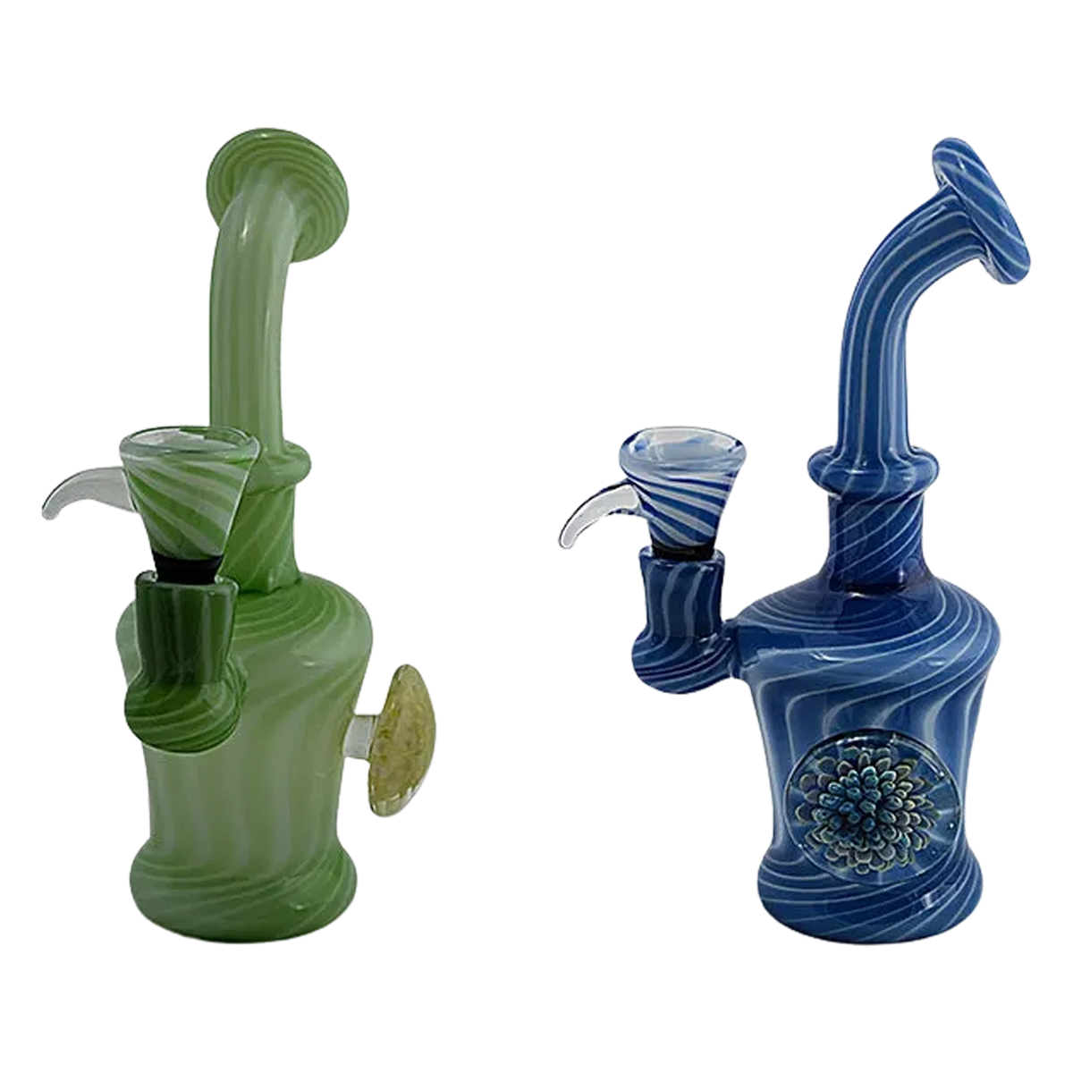 Raj LEAF Enterprise Raj LEAF Enterprise Slime Marble Water Pipe (6")