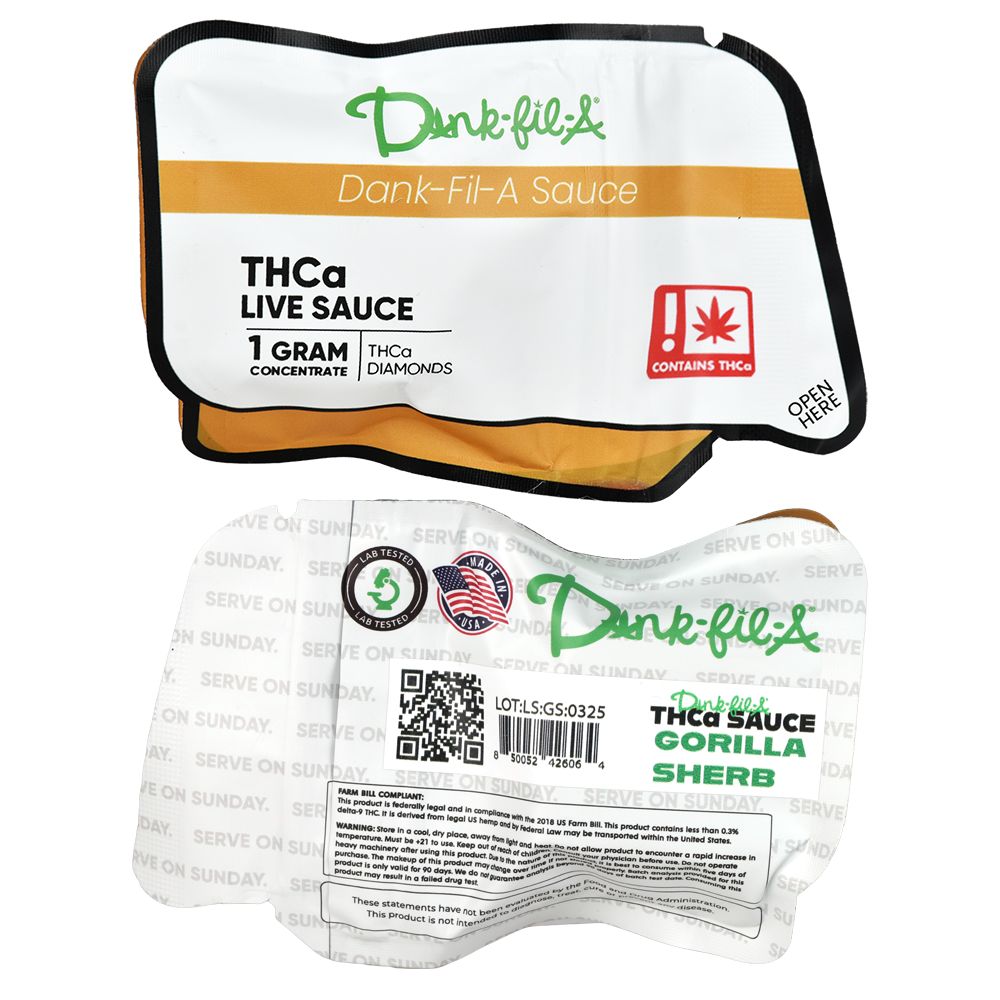 Dank-fil-A THCA Live Sauce THCA Diamonds | 1g 1