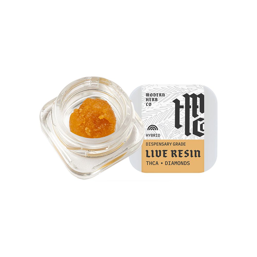 Modern Herb Co Dispensary Grade Live Resin THCA Dabs - 2g Pineapple Express