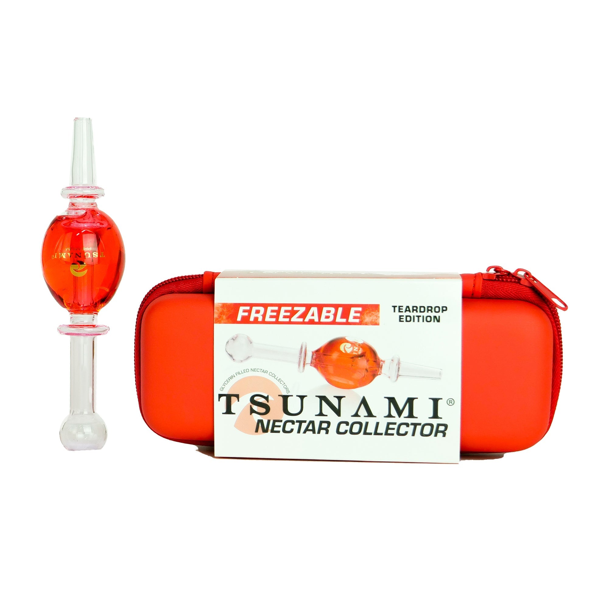 Tsunami Teardrop Glycerin Nectar Collector Dabbing Device – Grasscity