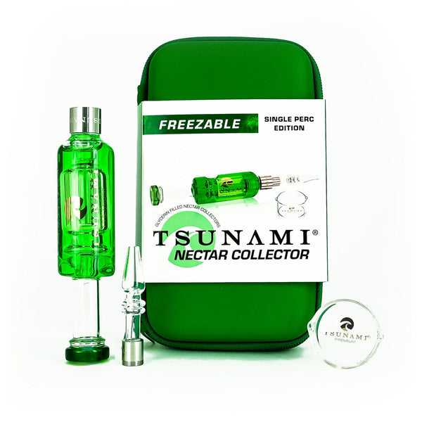 Tsunami Glycerin-Filled Nectar Collector | Dab Rig – Grasscity USA